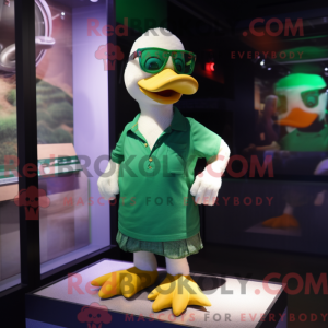 Figura de máscara de pato...