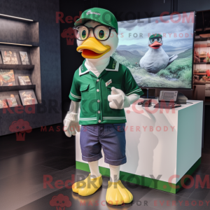 Figura de máscara de pato...