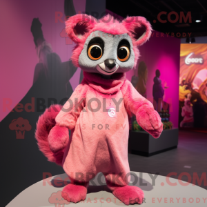 Maskottchenkostüm Rosa...
