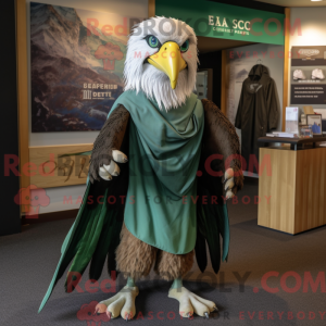Green Haast S Eagle-maskot...