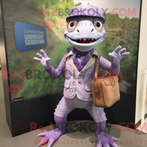 Lavendel Geckos máscara de...
