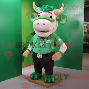 Postava maskota Green Bull...