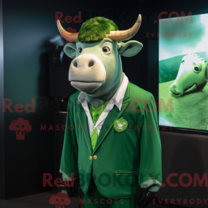 Postava maskota Green Bull...