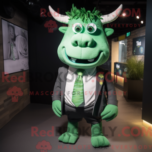 Figura de máscara de touro...