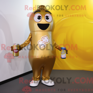 Disfraz de mascota Gold...