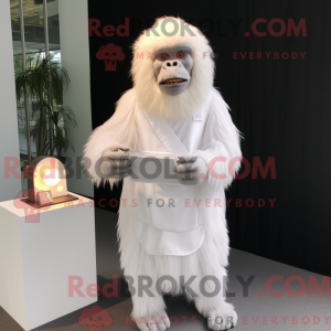 White Orangutan mascot...
