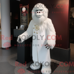 White Orangutan mascot...