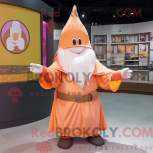 Peach Wizard mascot costume...