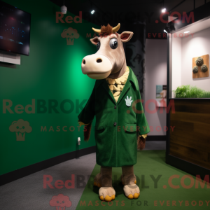 Forest Green Guernsey Cow...