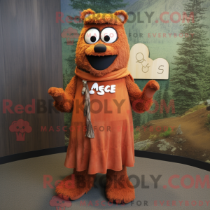 Rust Chief mascottekostuum...
