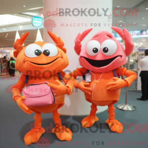 Peach Crab Cakes mascot...