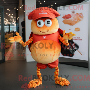 Peach Crab Cakes mascot...