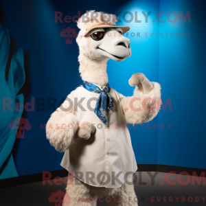 White Camel maskot kostume...