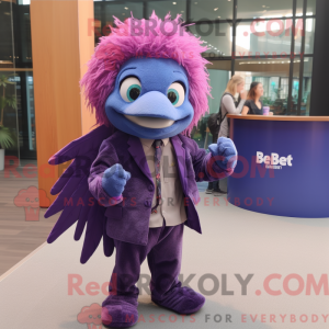 Lilla Betta Fish maskot...