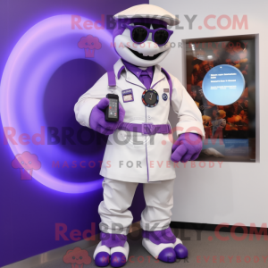 Postava maskota Purple...