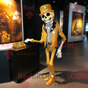 Gold Graveyard mascot...