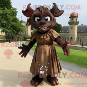 Brun Gargoyle maskot...