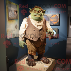 Ogre maskot kostume...