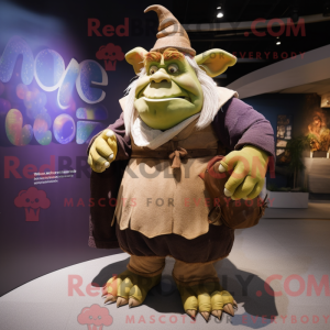Ogre maskot kostume...