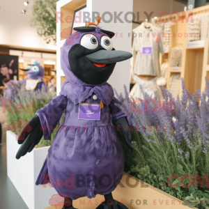 Lavender Blackbird mascot...