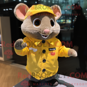 Yellow Dormouse mascot...