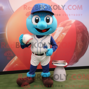 Cyan Baseball Ball...