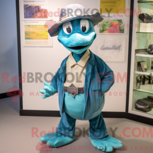 Disfraz de mascota Teal...