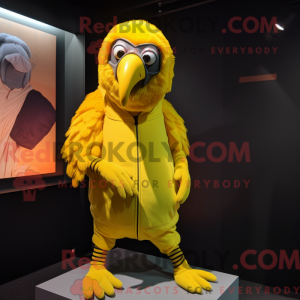 Lemon Yellow Vulture mascot...