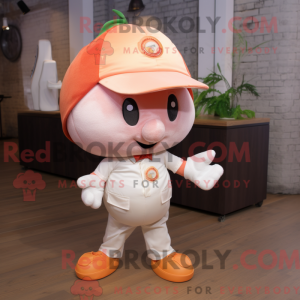 Peach Momentum mascot...