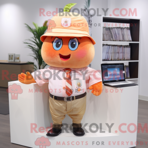 Peach Momentum Maskottchen...