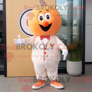 Peach Momentum mascot...