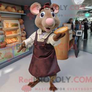 Brown Ratatouille mascot...