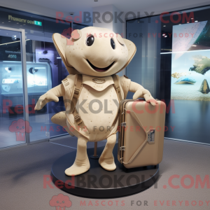 Figura de máscara de arraia...