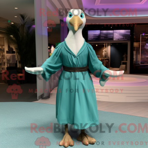 Disfraz de mascota Teal...