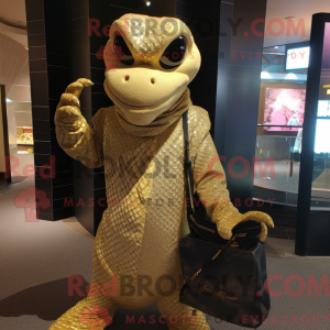 Gull Python maskot drakt...
