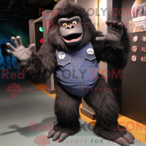 Black Gorilla mascot...