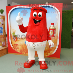 Cream Bottle Of Ketchup...