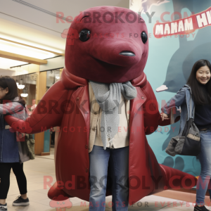 Maroon Humpback Whale...