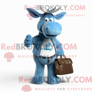 Sky Blue Moose máscara de...