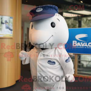 Navy Beluga Whale mascot...