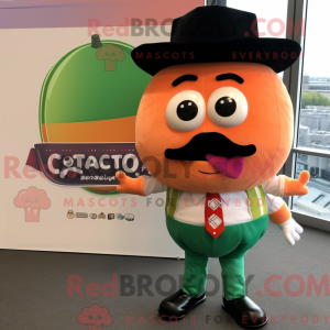 Peach Tacos mascot costume...
