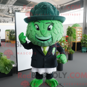 Forest Green Cabbage mascot...