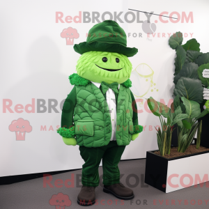 Forest Green Cabbage maskot...