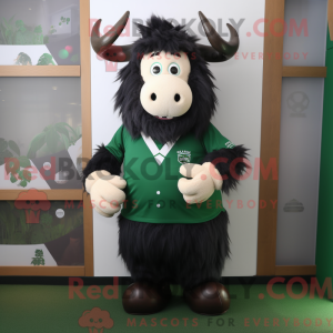 Forest Green Yak mascot...