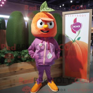 Maskottchenkostüm Peach...