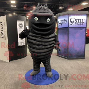 Sort Trilobite maskot...
