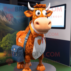 Oranje Guernsey Cow...