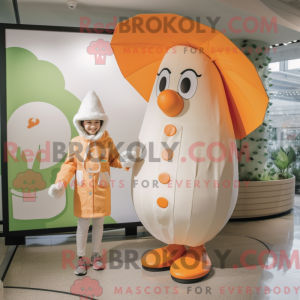 Cream Apricot mascot...