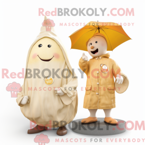 Creme Apricot Maskottchen...