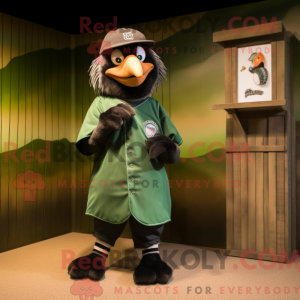 Olive Crow mascot costume...